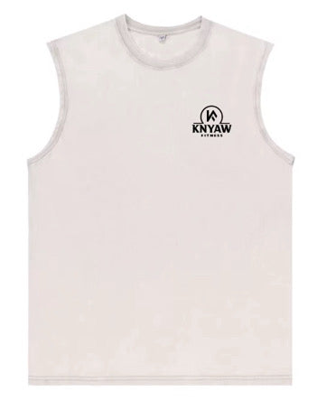 Sleeveless Vintage Acid Wash